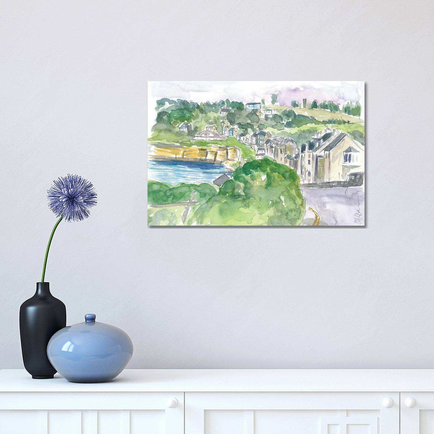 iCanvas "Kinsale Town Street Scene County Cork Ireland" by Markus